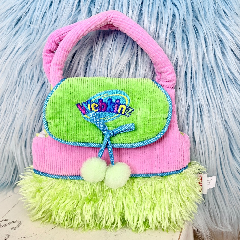 Webkinz, Carrier, Purse, Plush, Good Condition, No Code